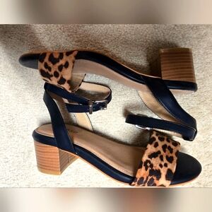 NWOB Torrid Leopard Print Heels 7.5 Wide